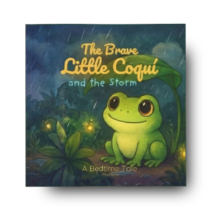 Brave Little Coquí and the storm, book 2